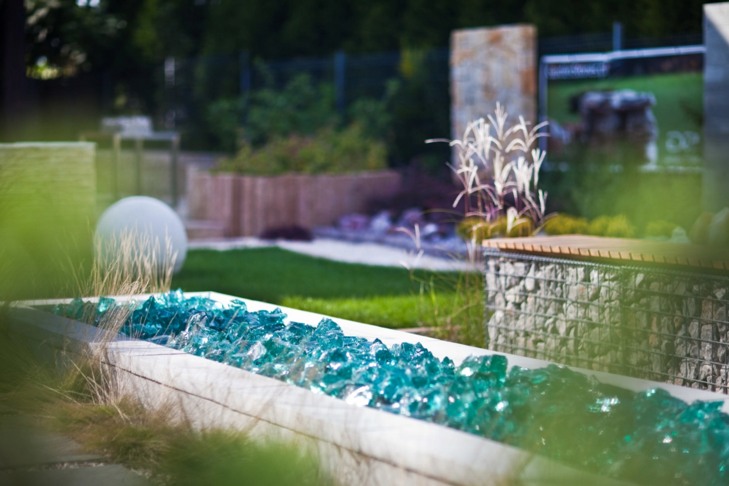 Turkus Glass | Szkło do gabionów | 600 kg