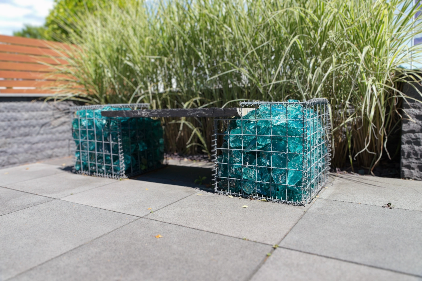 Turkus Glass | Szkło do gabionów | 600 kg